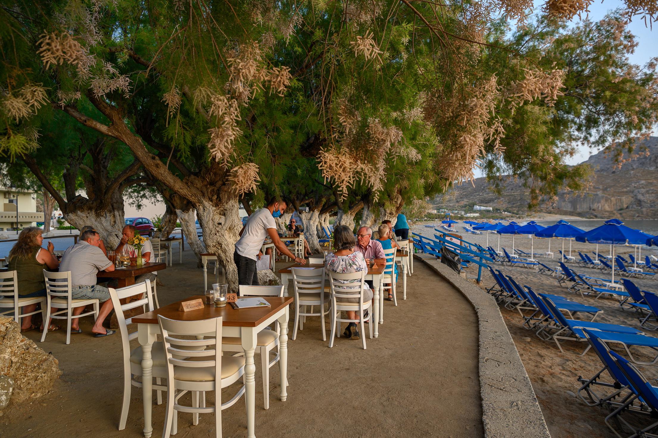 Alianthos Beach Hotel 플라키아스 외부 사진